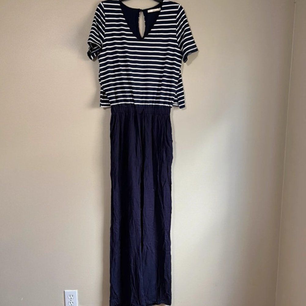 Ellison small navy jumpsuit
